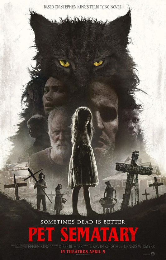 2019 Pet Sematary Movie Poster Louis Rachel Judd Ellie Gage