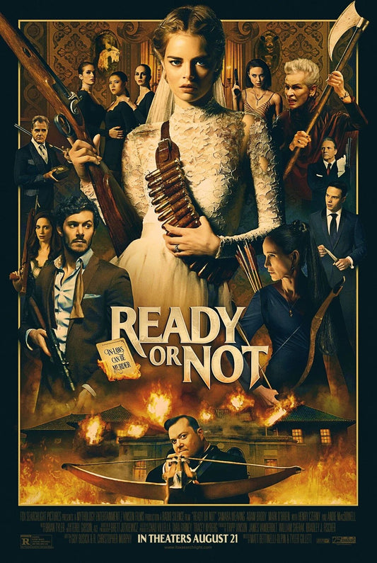 2019 Ready Or Not Movie Magnet Grace Daniel Samara Weaving Adam Brody