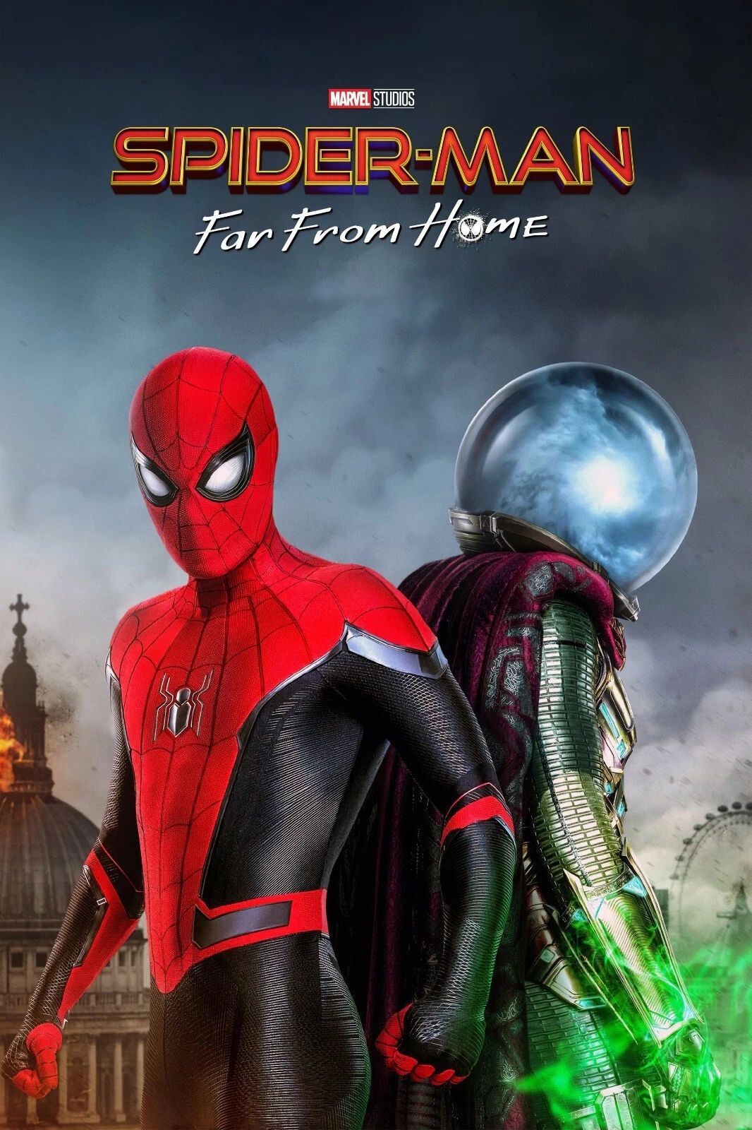 2019 Spiderman Far From Home Movie Magnet Mysterio Mj Tom Holland