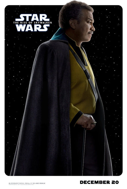 2019 Star Wars The Rise Of Skywalker Movie Poster Lando Calrissian