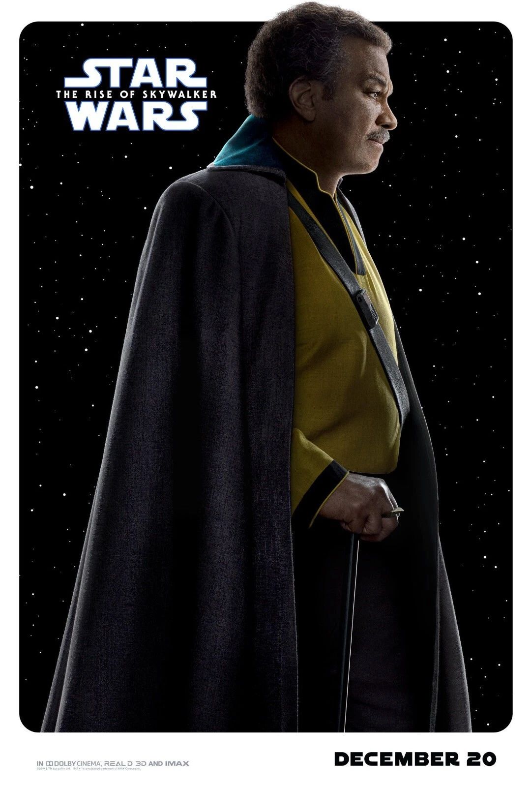 2019 Star Wars The Rise Of Skywalker Movie Magnet Lando Calrissian