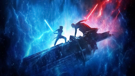 2019 Star Wars The Rise Of Skywalker Movie Magnet Rey Kylo Ren Luke