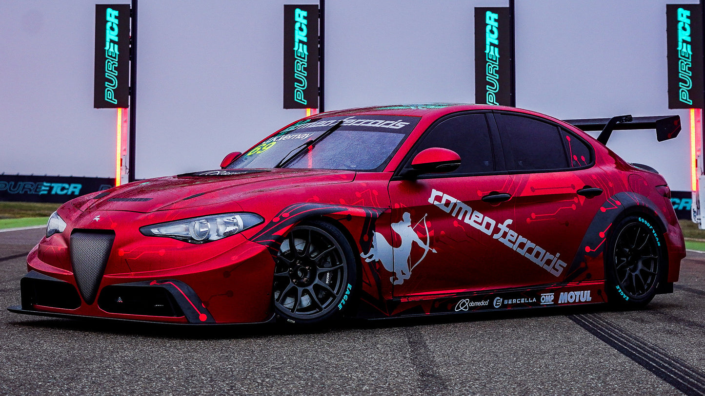 Alfa Romeo Giulia Etcr By Romeo Ferraris Hd Art Keychain