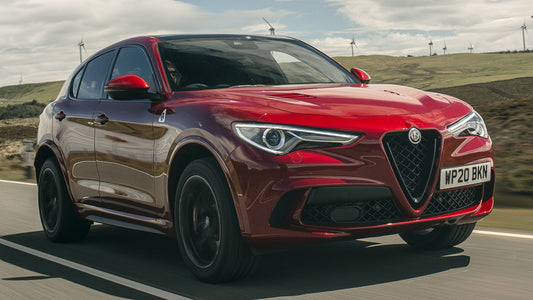Alfa Romeo Stelvio Quadrifoglio Uk Hd Art Keychain