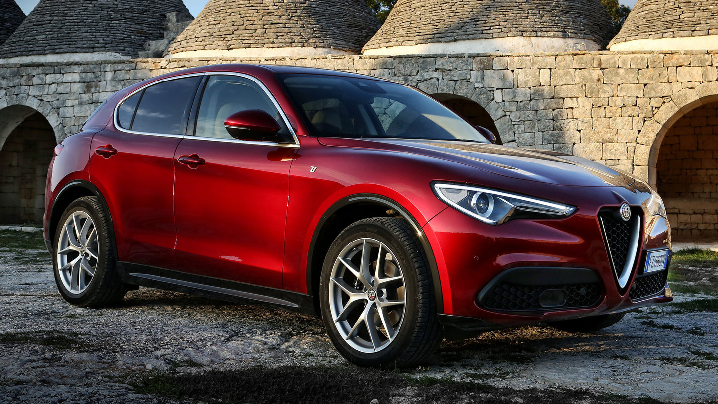 Alfa Romeo Stelvio Ti Hd Art Keychain