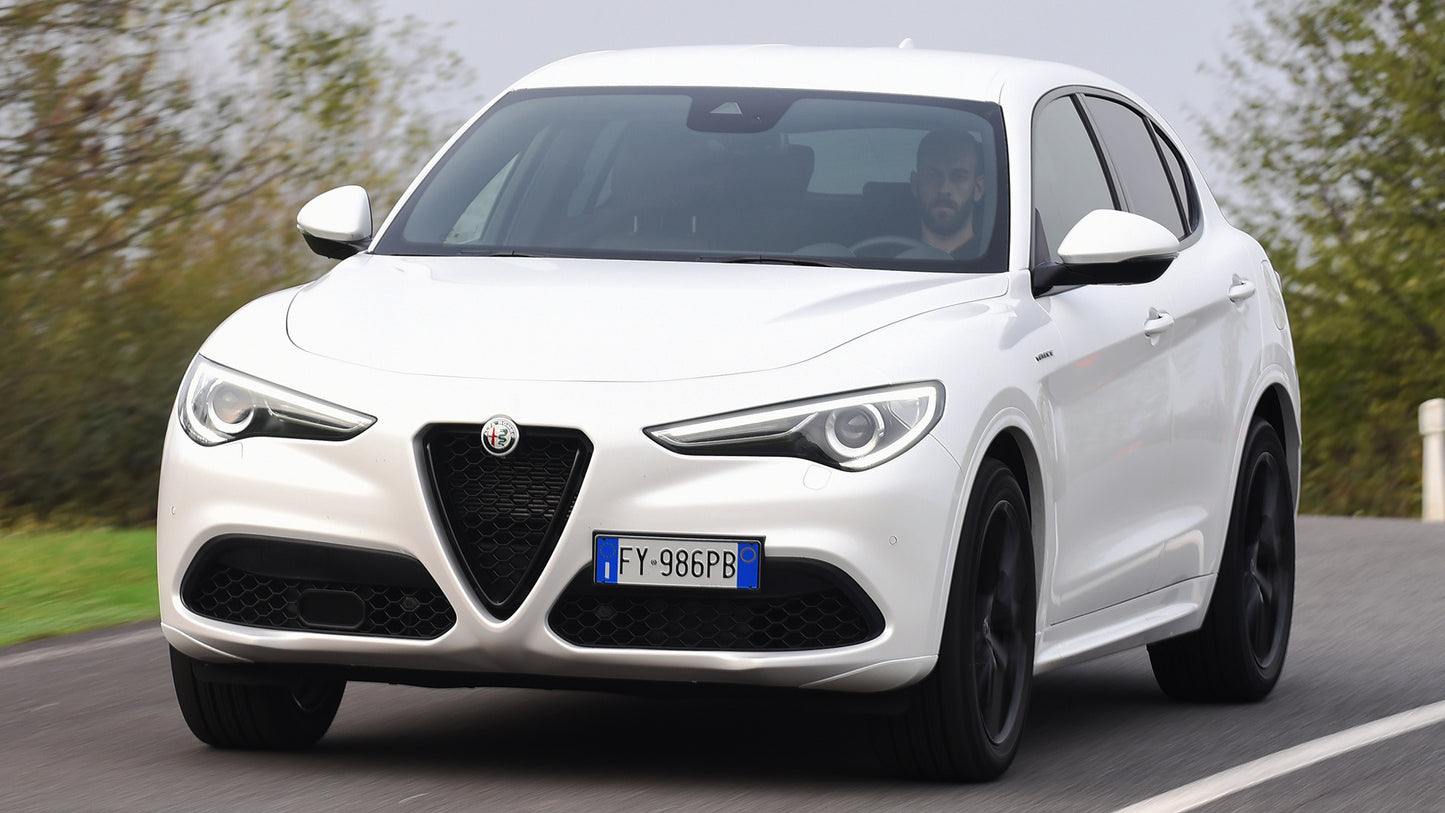 Alfa Romeo Stelvio Veloce Hd Art Keychain