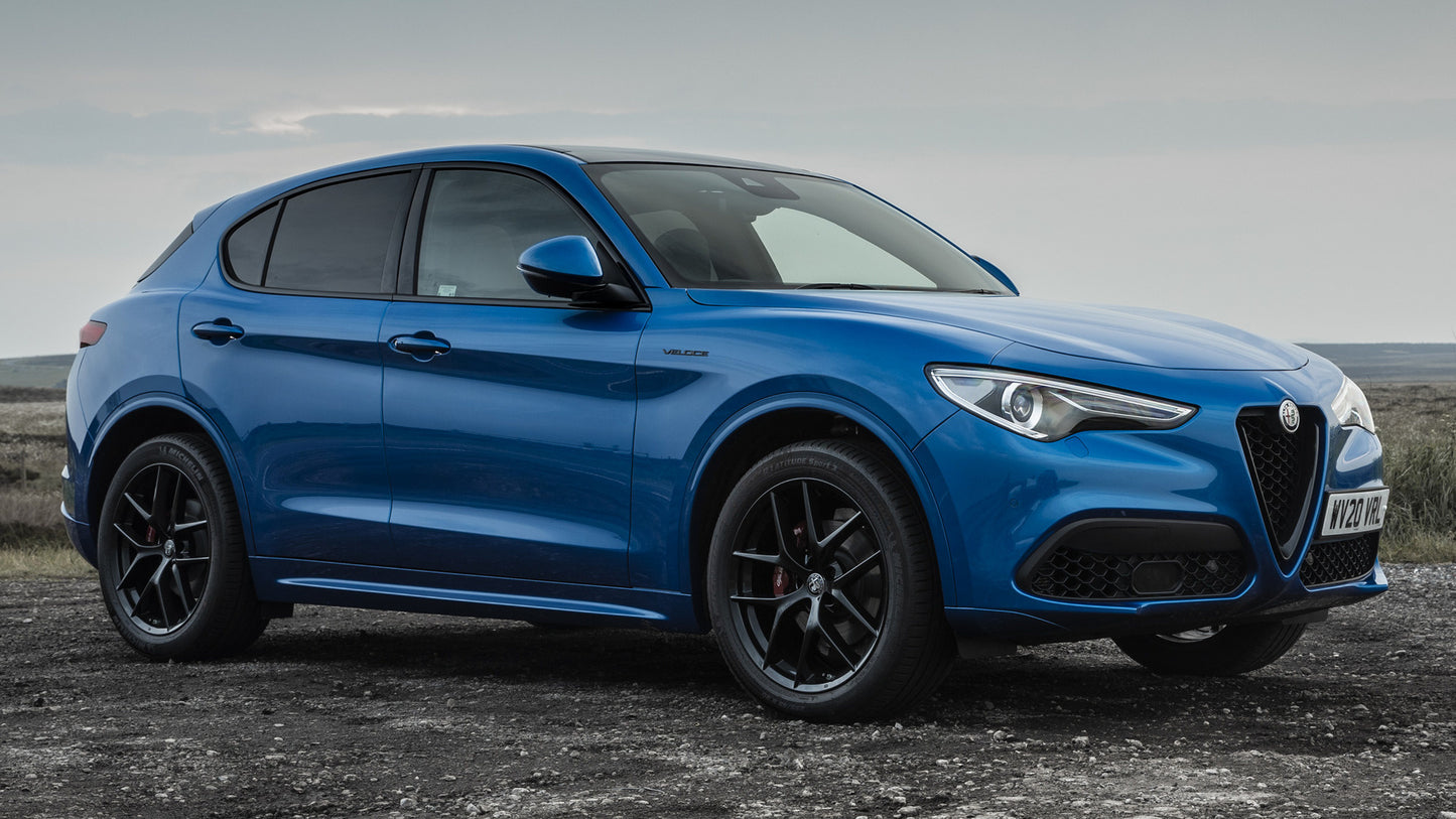 Alfa Romeo Stelvio Veloce Uk Hd Art Keychain