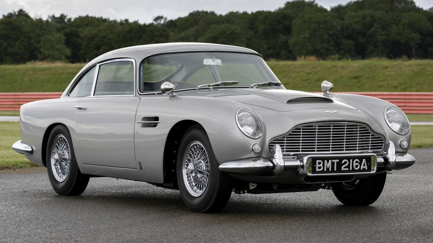 Aston Martin Db5 Goldfinger Continuation Hd Art Keychain
