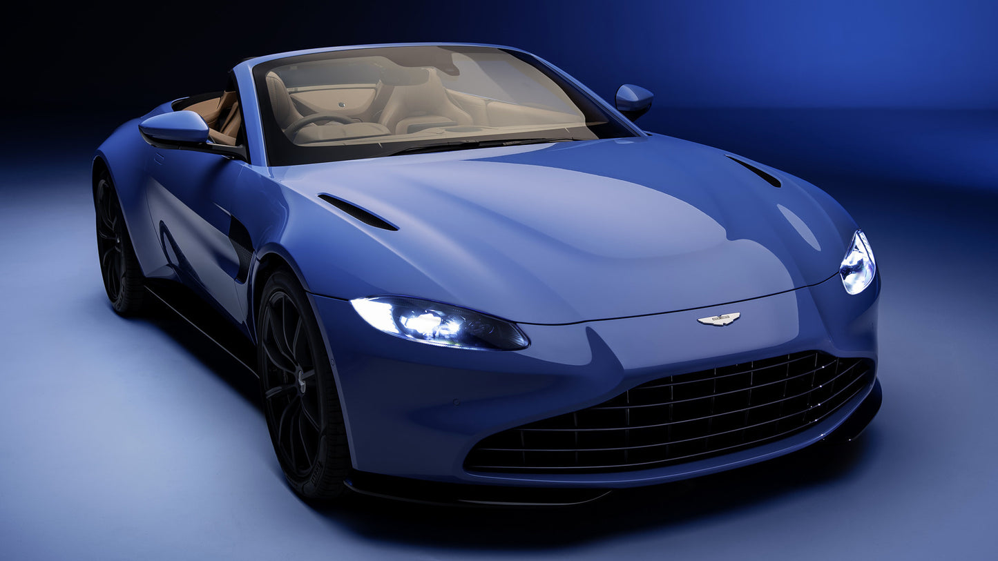 Aston Martin Vantage Roadster Uk Hd Art Keychain
