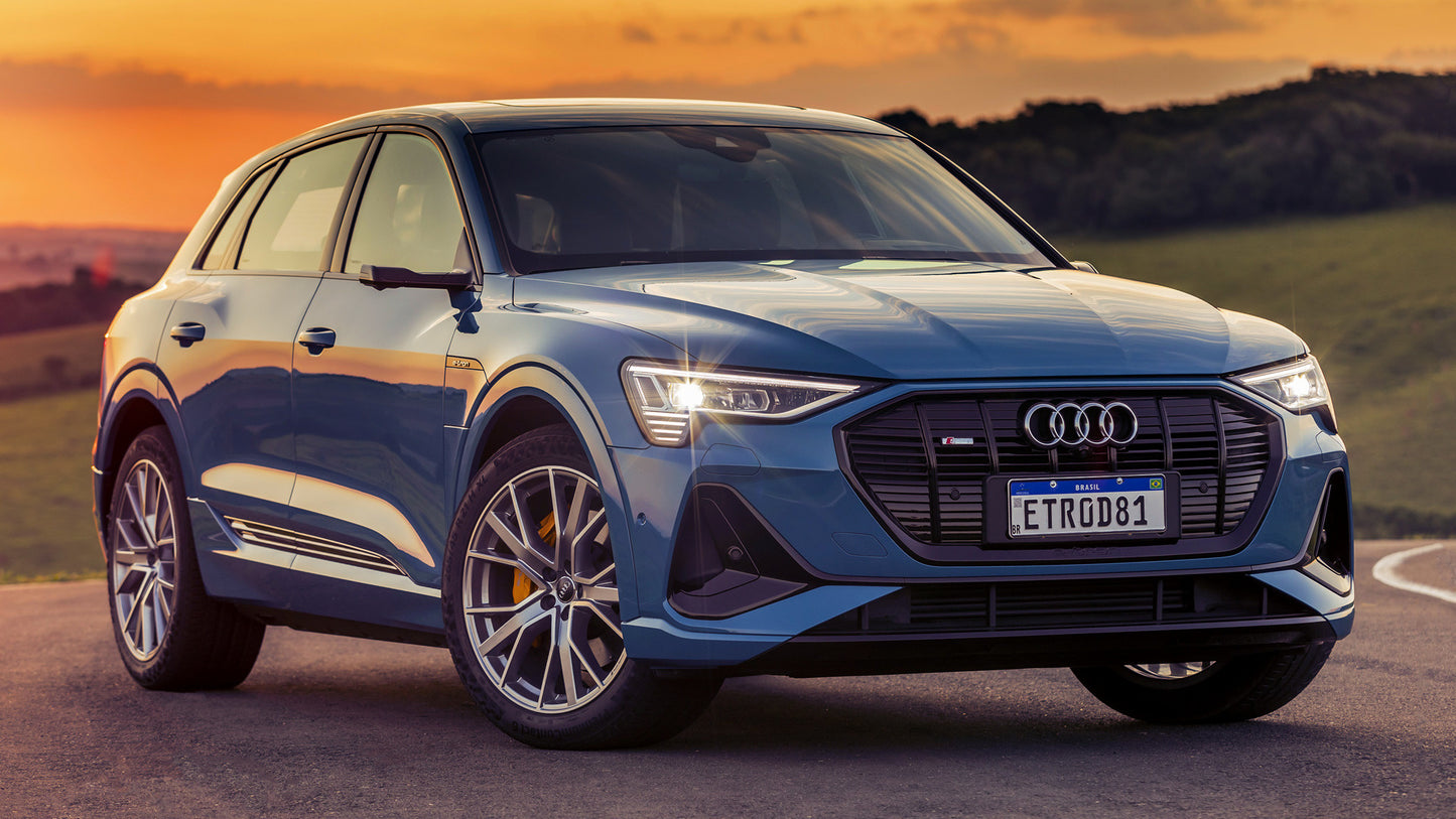 Audi E Tron S Line Br Hd Art Keychain