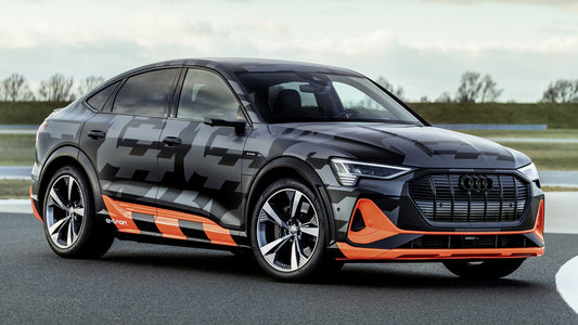 Audi E Tron S Sportback Prototype Hd Art Keychain