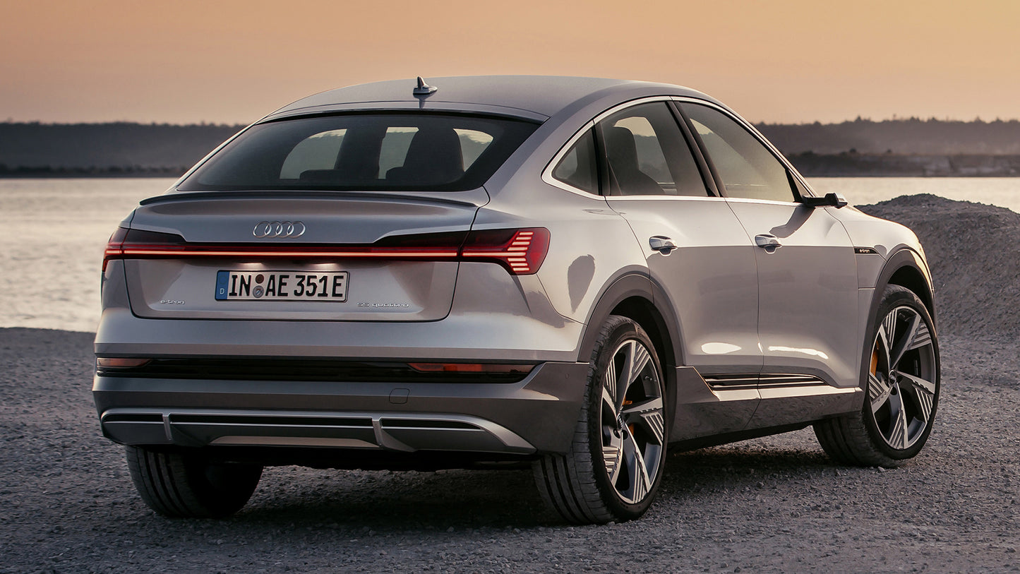 Audi E Tron Sportback S Line Hd Art Keychain