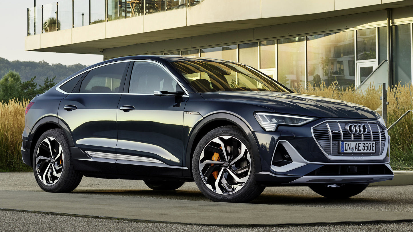 Audi E Tron Sportback S Line Hd Art Keychain