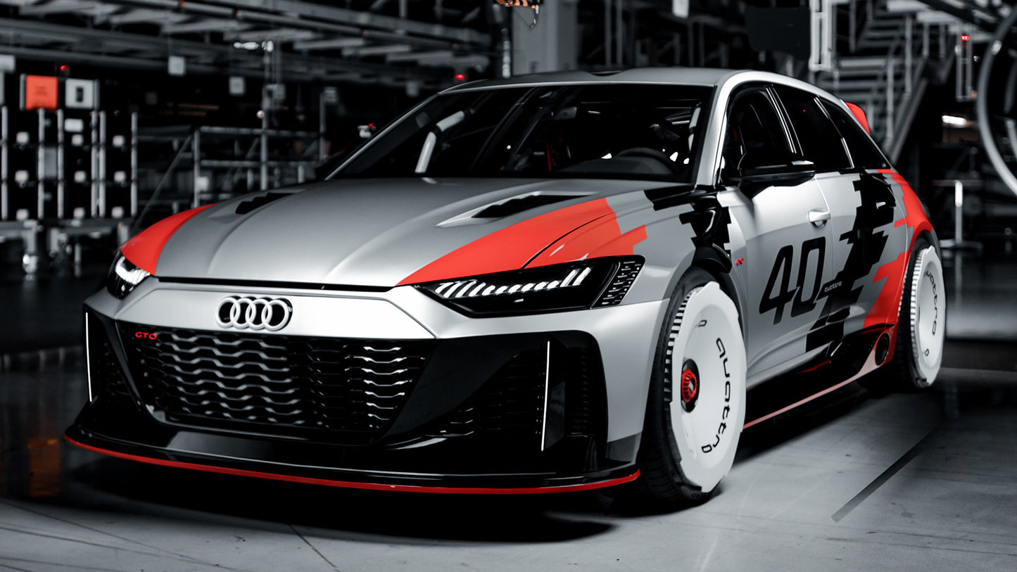 Audi Rs Gto Concept Hd Art Keychain