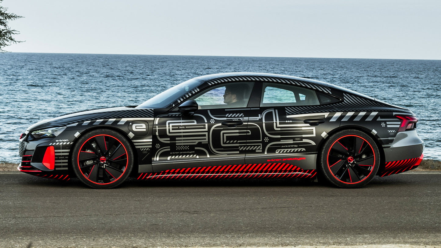 Audi Rs E Tron Gt Prototype Hd Art Keychain