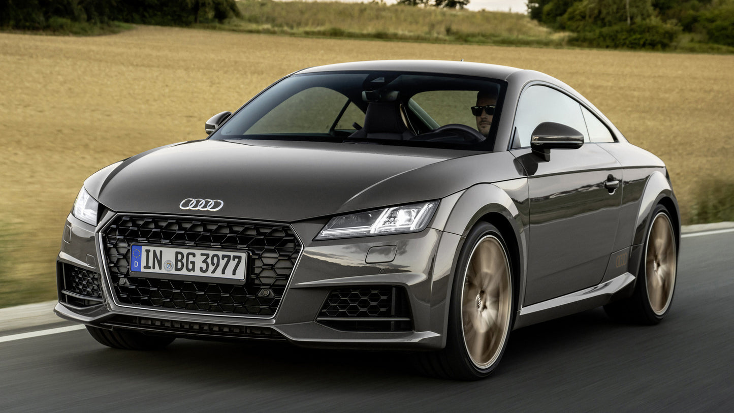 Audi Tt Coupe Bronze Selection Hd Art Keychain