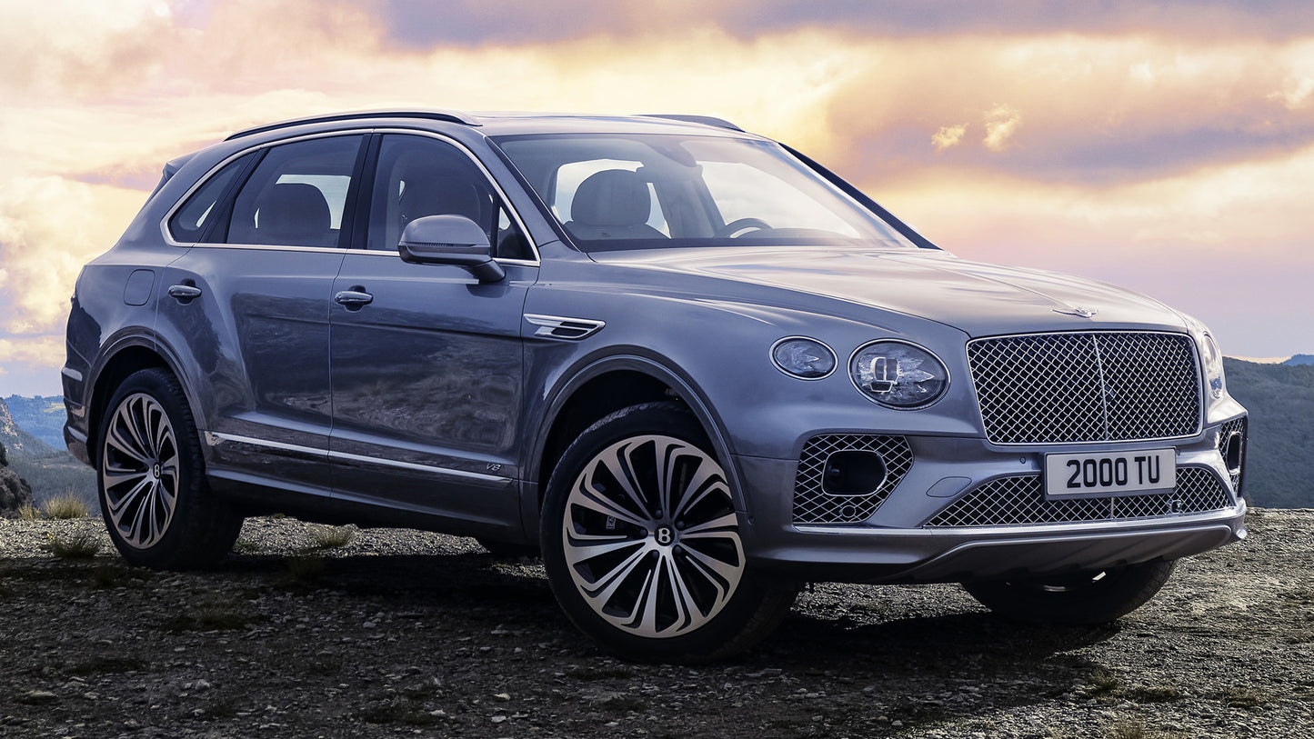 Bentley Bentayga V8 Hd Art Keychain