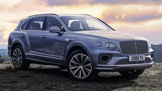 Bentley Bentayga V8 Hd Art Keychain