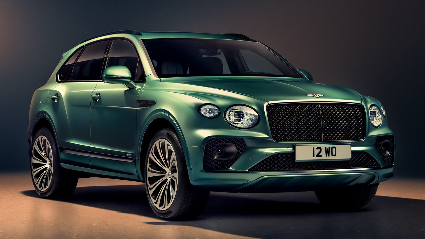 Bentley Bentayga V8 Hd Art Keychain