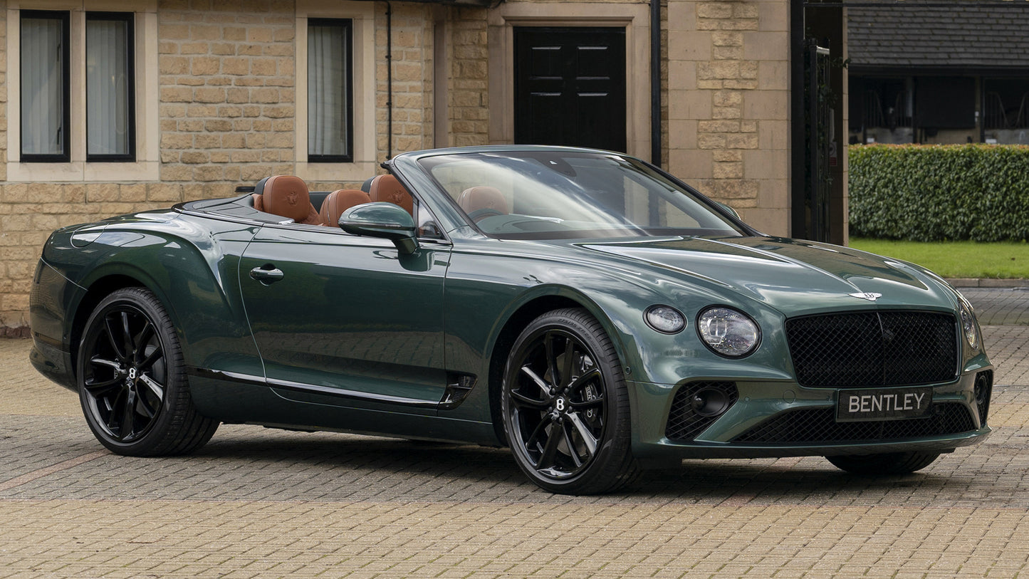 Bentley Continental Gt Convertible Equestrian Edition By Mulliner Uk Hd Art Keychain