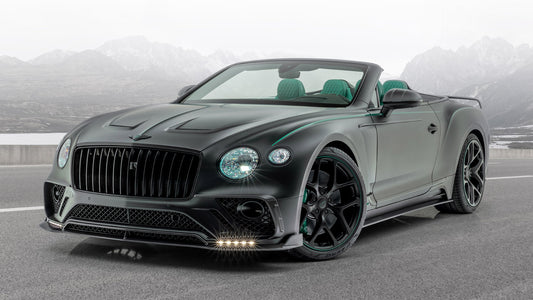 Bentley Continental Gt V8 Convertible By Mansory Hd Art Keychain