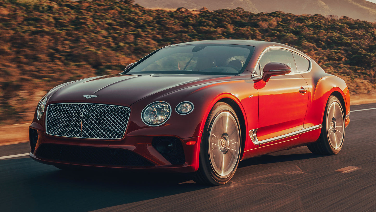 Bentley Continental Gt V8 Us Hd Art Keychain