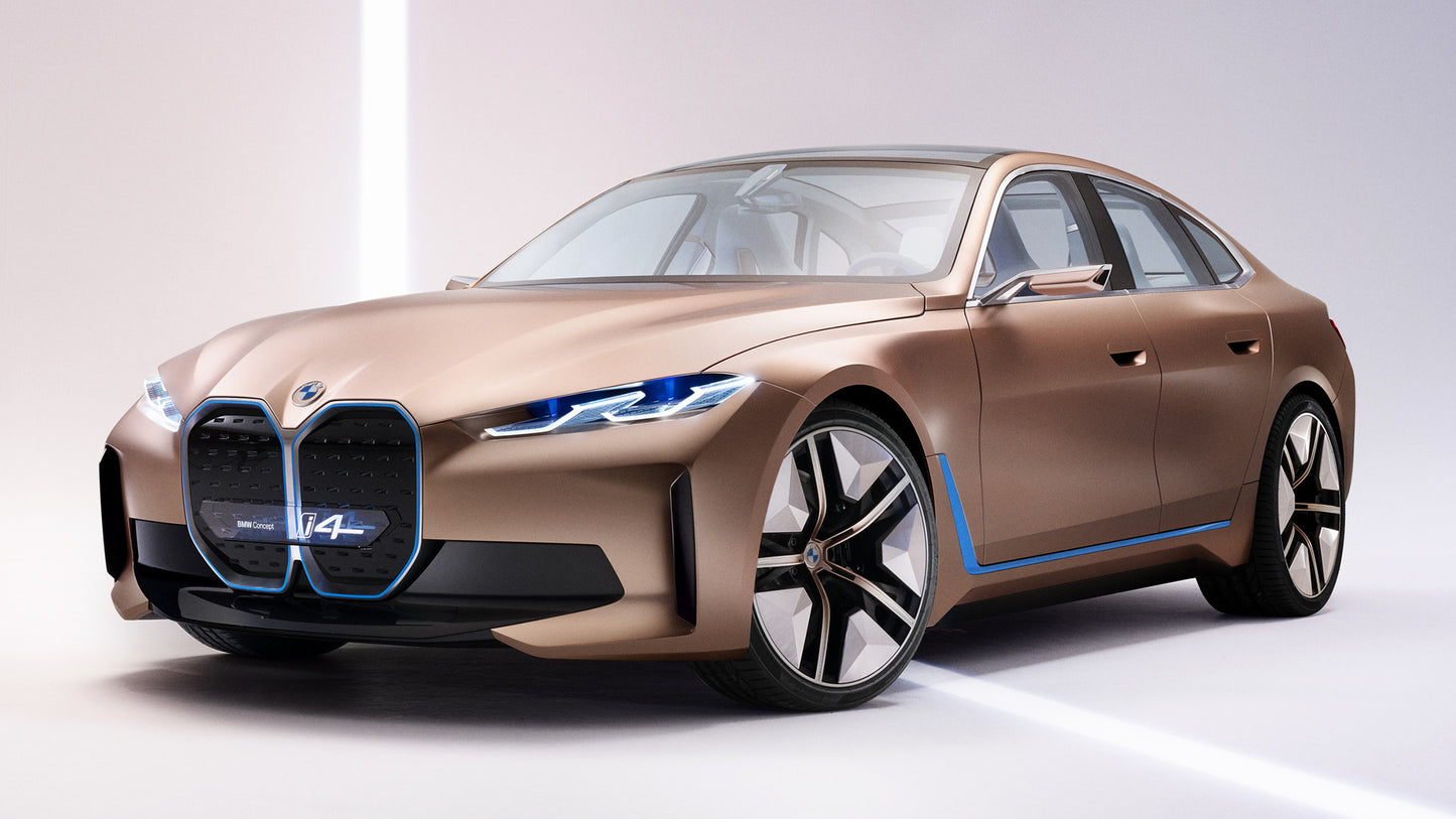 Bmw Concept I4 Hd Art Keychain
