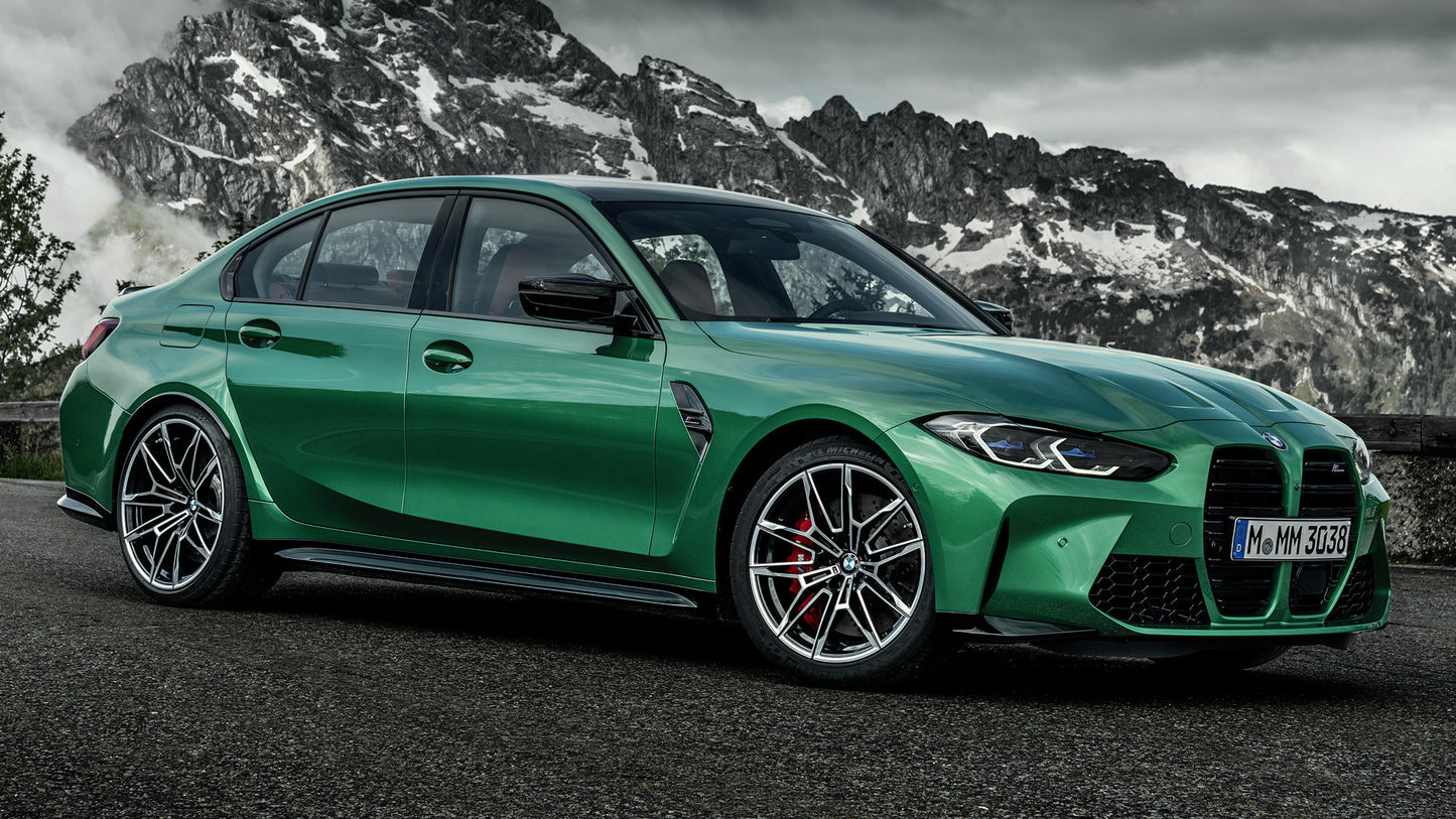 Bmw M3 Sedan Competition Hd Art Keychain