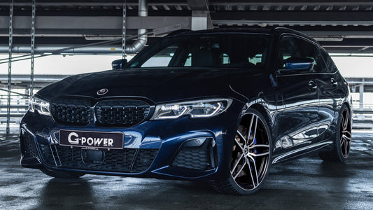 Bmw M340I Touring By G Power Hd Art Keychain