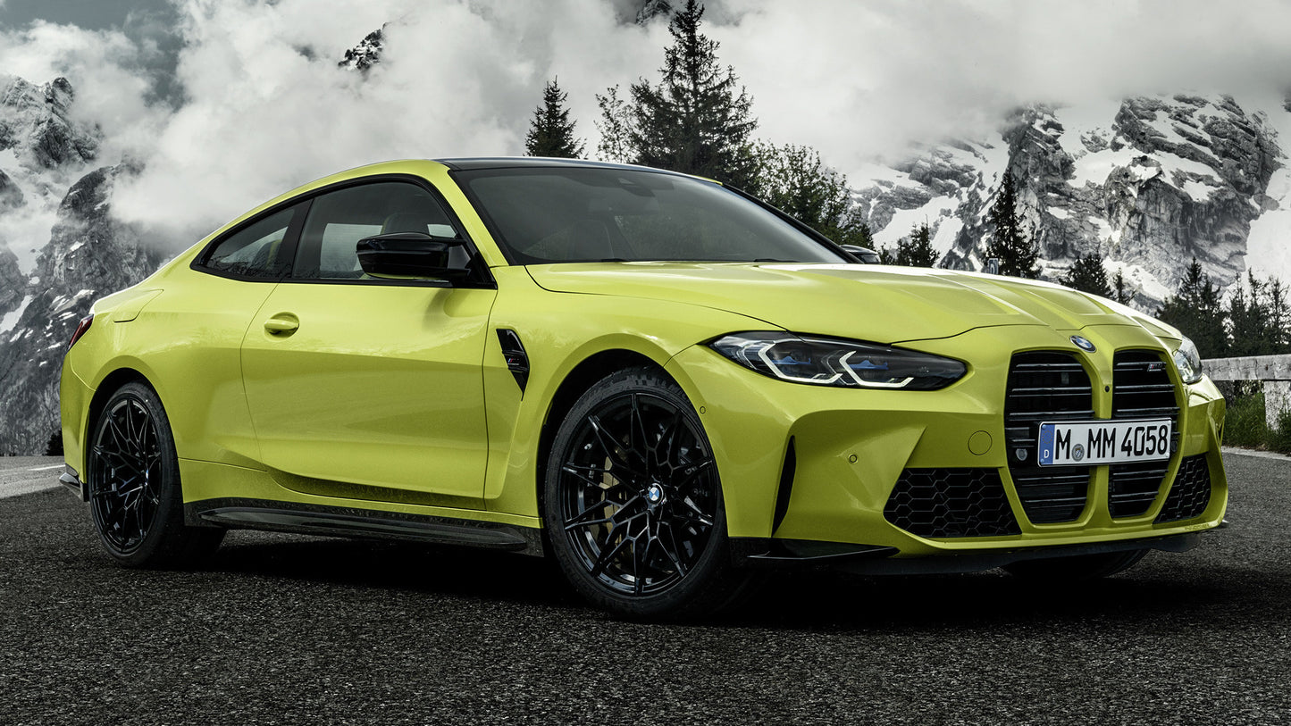 Bmw M4 Coupe Competition Hd Art Keychain
