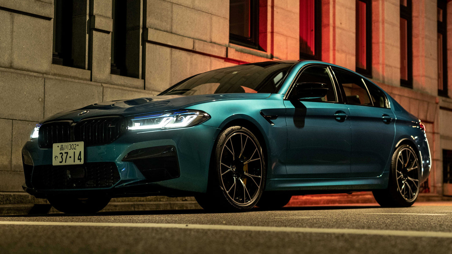 Bmw M5 Competition Jp Hd Art Keychain