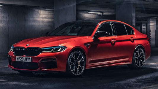 Bmw M5 Competition Uk Hd Art Keychain