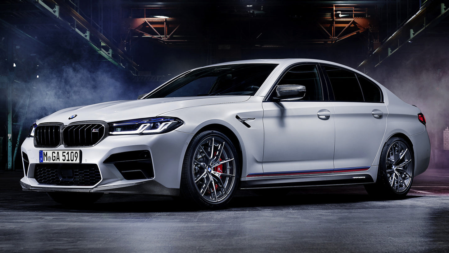 Bmw M5 Competition With M Performance Parts Hd Art Keychain