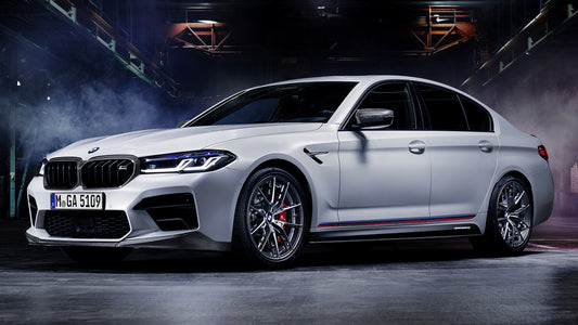Bmw M5 Competition With M Performance Parts Hd Art Keychain