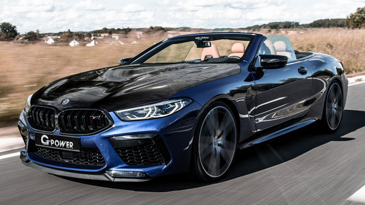 Bmw M8 Convertible Competition By G Power Hd Art Keychain
