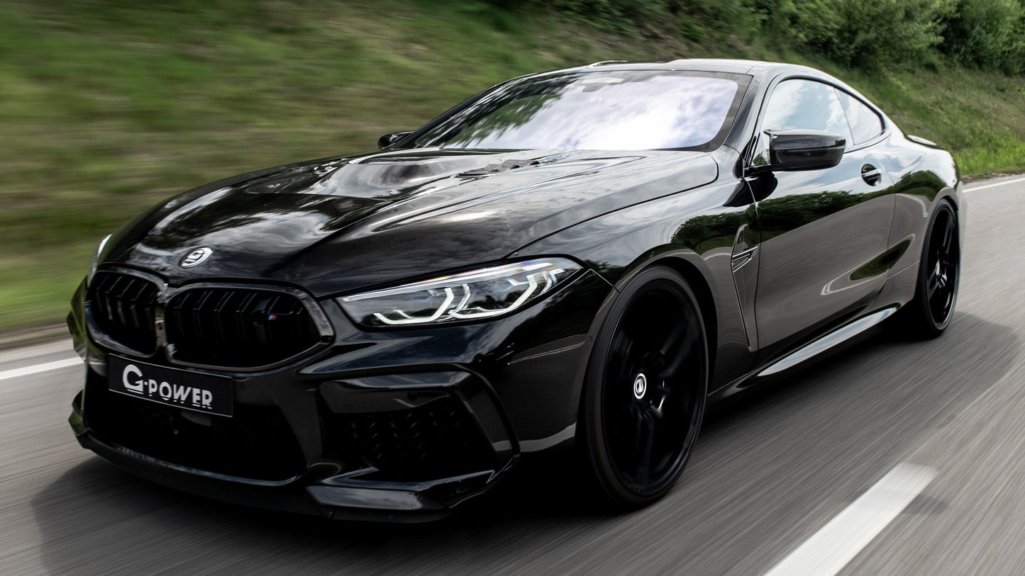 Bmw M8 Coupe Competition By G Power Hd Art Keychain