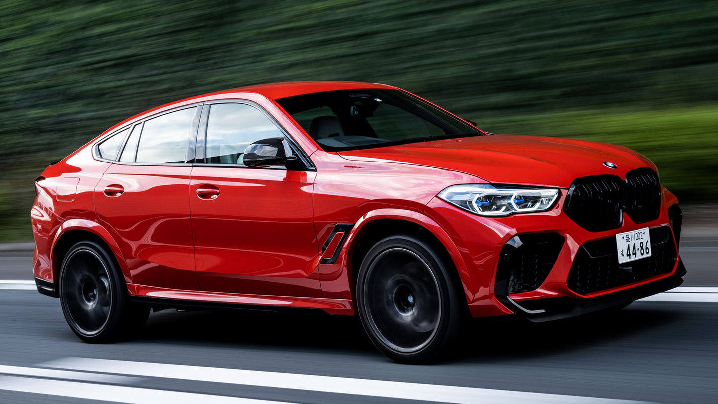 Bmw X6 M Competition Jp Hd Art Keychain