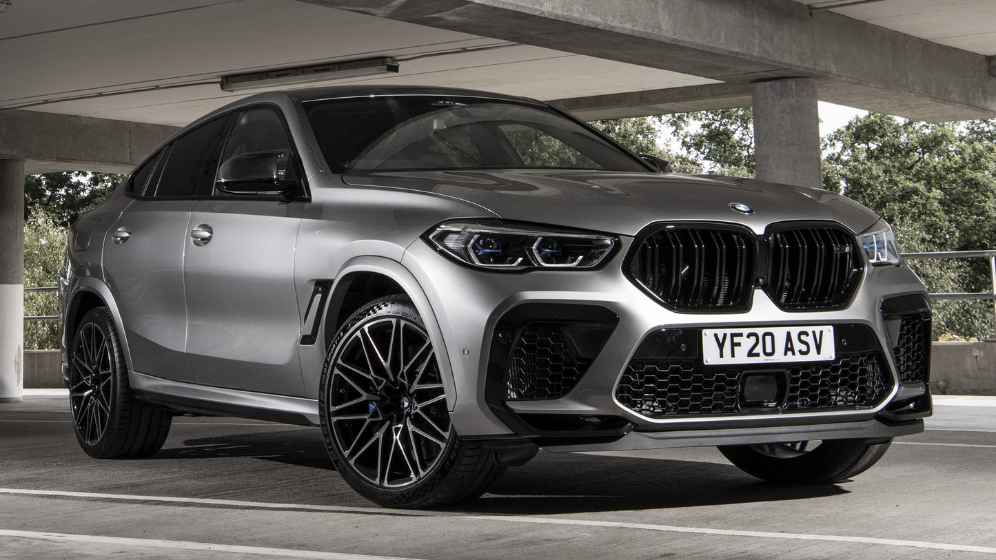 Bmw X6 M Competition Uk Hd Art Keychain