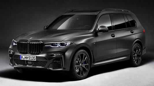 Bmw X7 M50I Dark Shadow Edition Hd Art Keychain