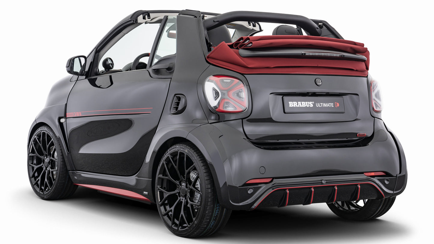 Brabus Ultimate E Based On Fortwo Cabrio Hd Art Keychain