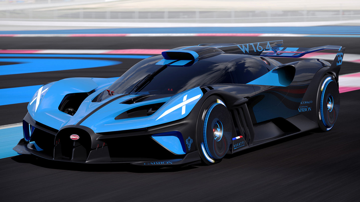 Bugatti Bolide Concept Hd Art Keychain