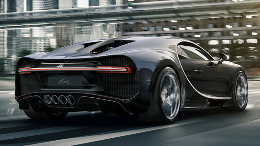 Bugatti Chiron Noire Hd Art Keychain