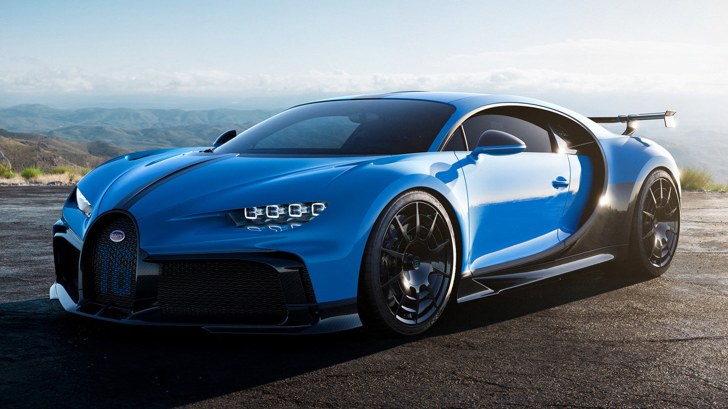 Bugatti Chiron Pur Sport Hd Art Keychain