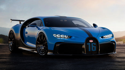 Bugatti Chiron Pur Sport Hd Art Keychain