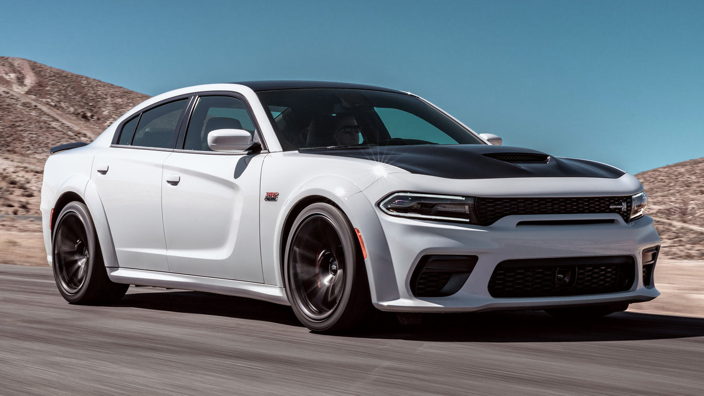 Dodge Charger Scat Pack Widebody Hd Art Keychain