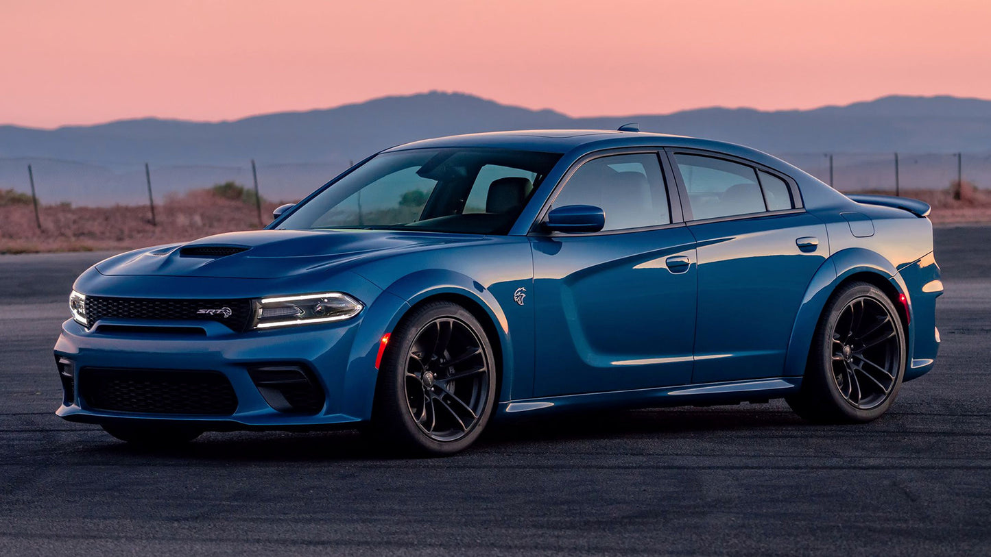 Dodge Charger Srt Hellcat Widebody Hd Art Keychain