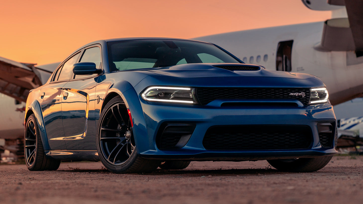 Dodge Charger Srt Hellcat Widebody Hd Art Keychain