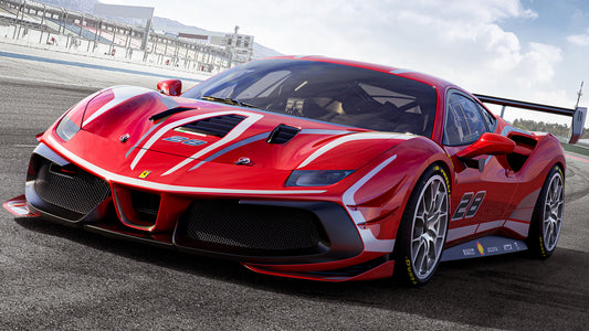 Ferrari Challenge Evo Hd Art Keychain
