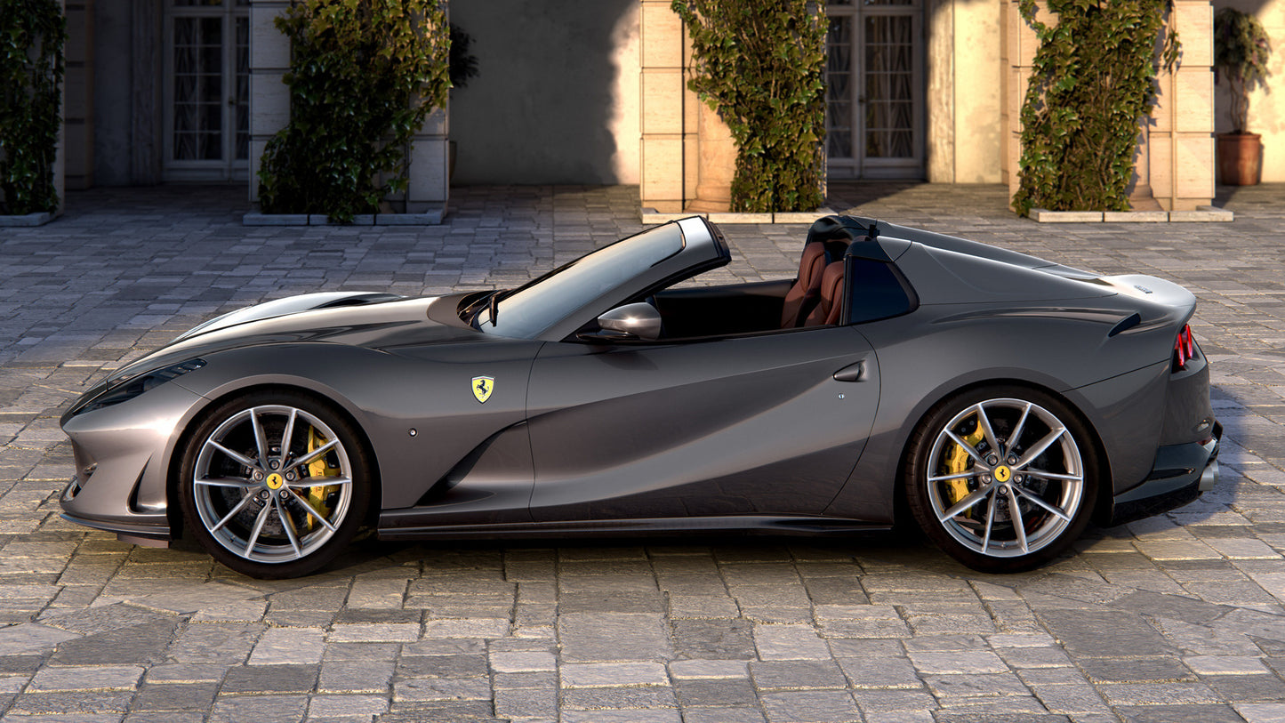 Ferrari Gts Hd Art Keychain