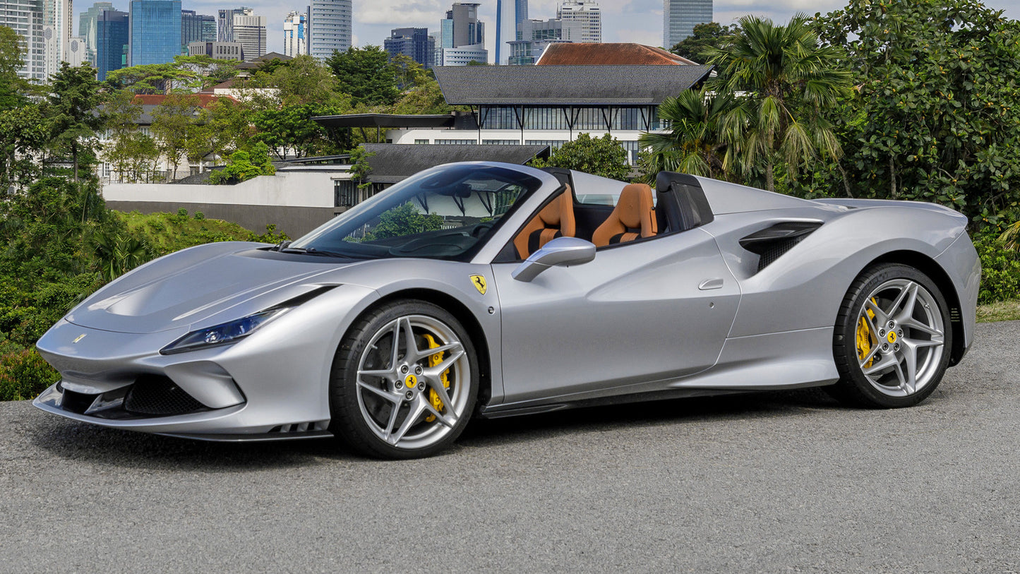 Ferrari F8 Spider Hd Art Keychain